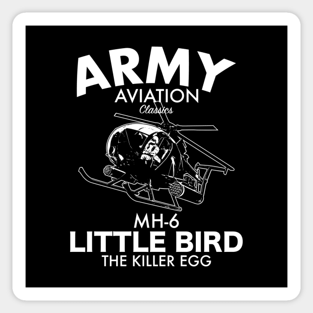 MH-6 Little Bird Sticker by Firemission45